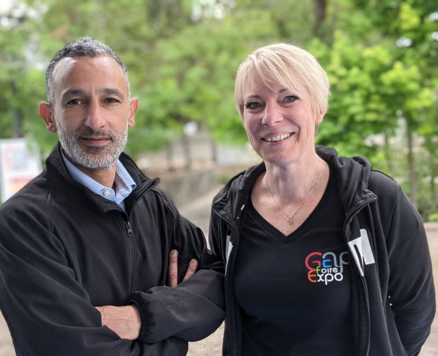 fouad et aline gap foire expo photo