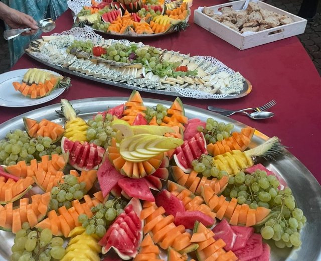 soirée d'été buffet